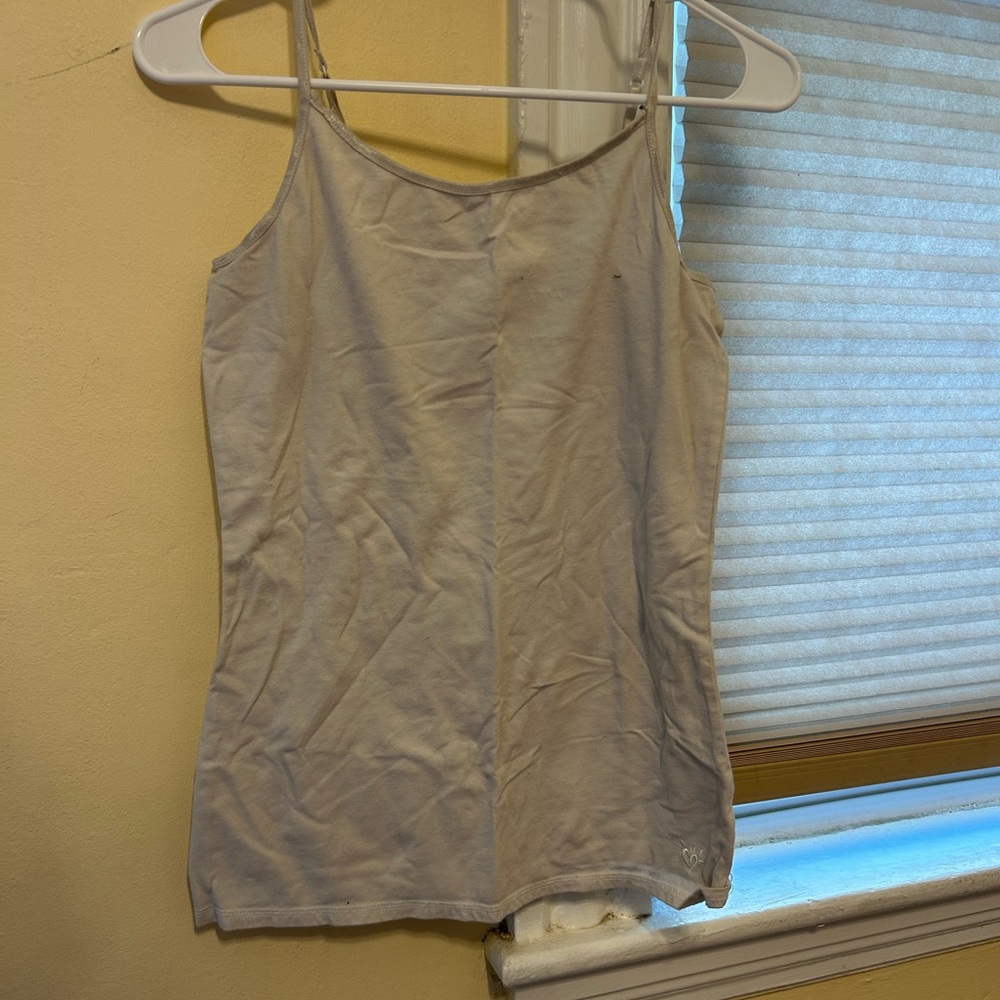 Justice Women's white Camisole